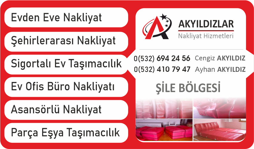 Şile’de Profesyonel Evden Eve Nakliyat Hizmetleri