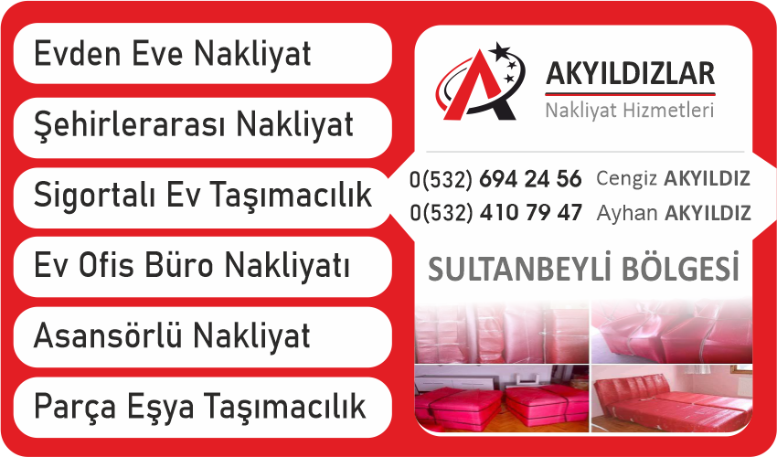 Sultanbeyli’de Profesyonel Evden Eve Nakliyat Hizmetleri