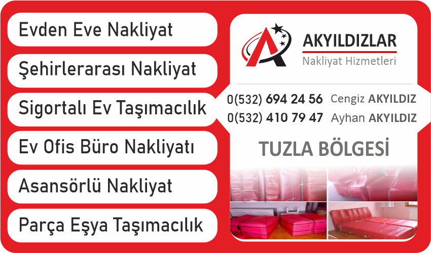 Tuzla’da Profesyonel Evden Eve Nakliyat Hizmetleri